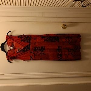 Venus sexy red and black dress